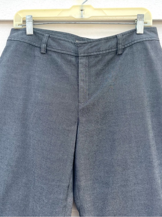 Banana Republic Martin Fit Cotton Blend Trouser Pants Gray Size 10 - Picture 2 of 12